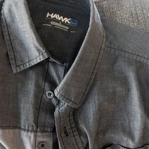 Boy's Hawk SS Button Down Size L